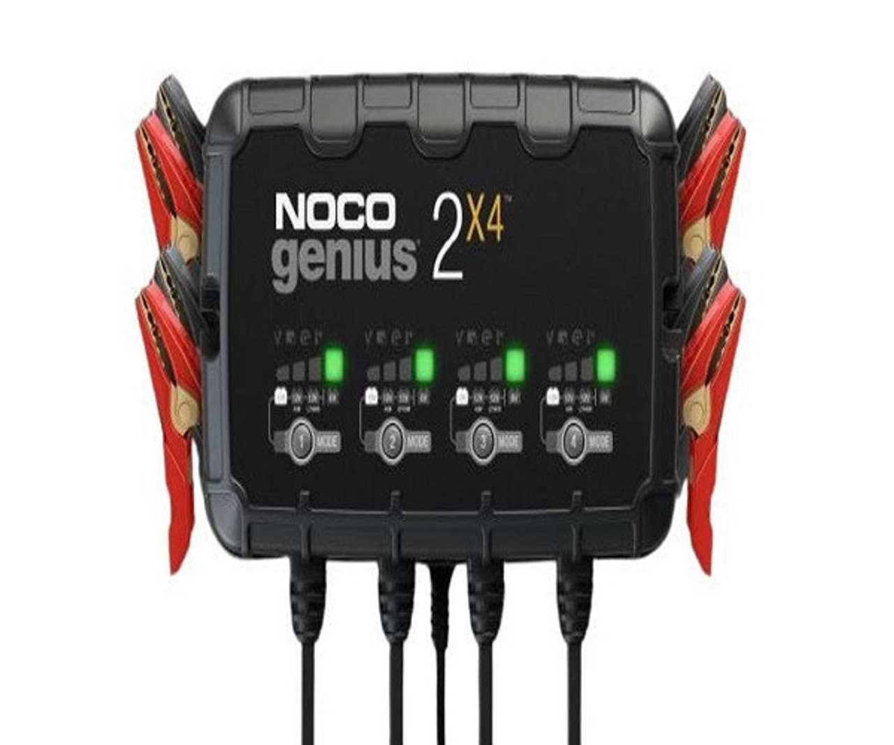 NOCO GENIUS2X4 6V/12V 4-Bank 4-Amp Smart Charger