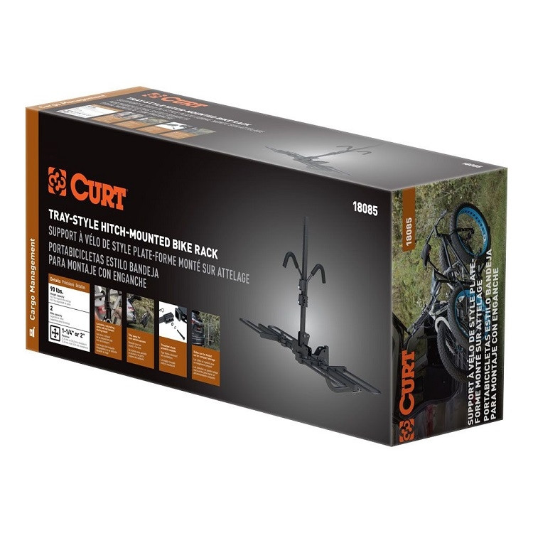 Ford Bronco / Bronco Sport TrayStyle HitchMounted Bike Rack by Curt