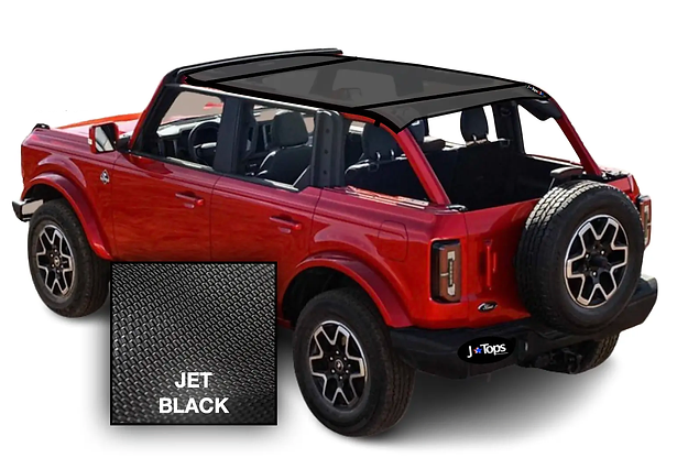 Ford Bronco Top Version Bimini Sun Shade by JTops B4SBLACKXX