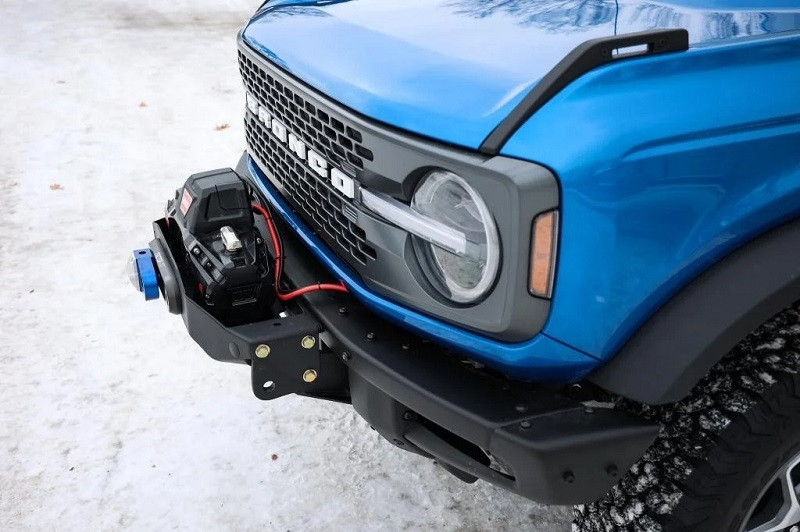 Ford Bronco 6th Gen Winch Plate MOD Steel / Capable Bumper by JCR