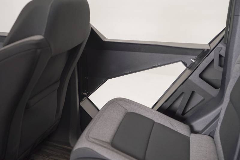 Ford Bronco Trail Door Inserts Bare Steel by Fab Fours - FB1031-B