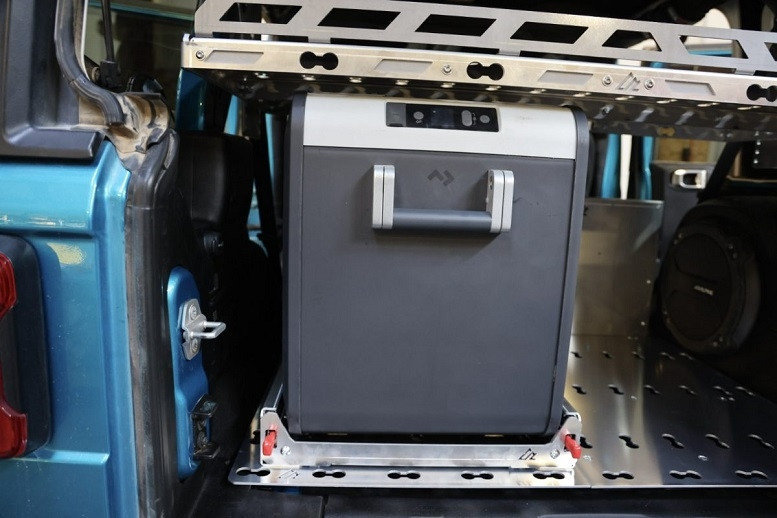 Ford Bronco Dometic CFX3 45 Powered Cooler by American Adventure Lab ...
