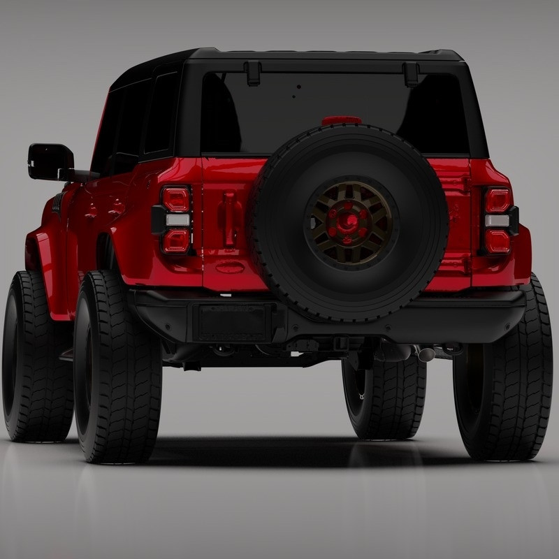 Bronco Raptor Quarter Picture Ford Bronco Raptor Rear Quarter Kit by Advanced Fiberglass Concepts ...