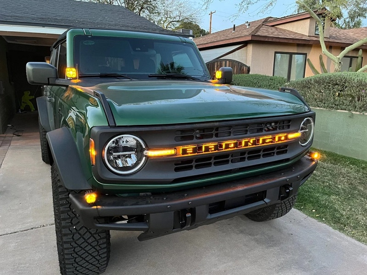 Ford Bronco / Bronco Sport Universal Illuminated LED Letter Badges