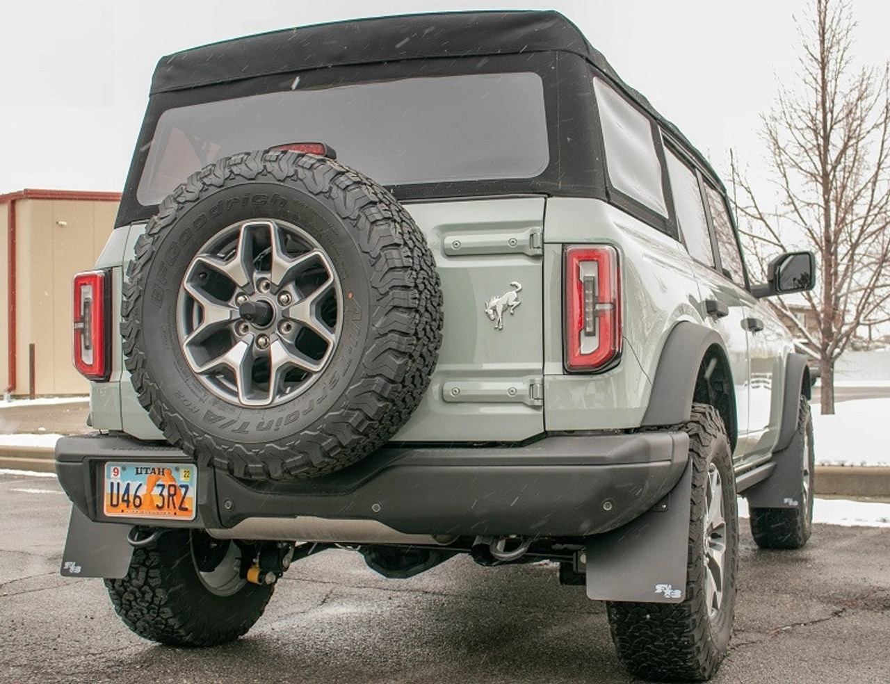 Ford Bronco Quick Release Mud Flaps by RokBlokz - T453 21 Bronco