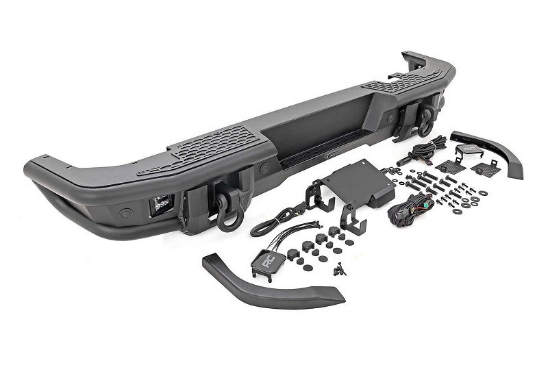 Ford Bronco Tubular Rear Bumper by Rough Country - 51210