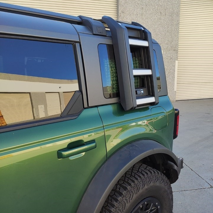 Upgrade Your Adventure: Bad Ass Tents' Side Folding Ladder for Ford ...