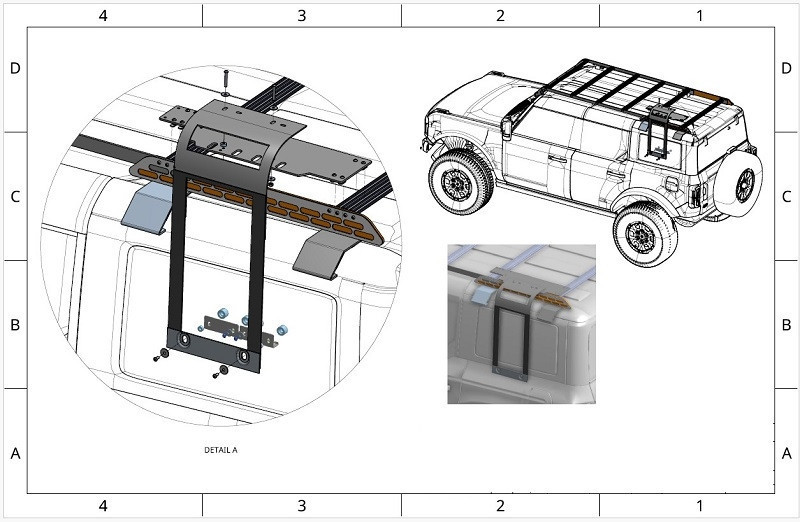 Upgrade Your Adventure: Bad Ass Tents' Side Folding Ladder for Ford ...