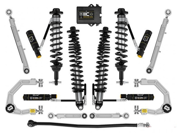 Ford Bronco Front & Rear Sasquatch 2-3" Lift Stage 8 Suspension System Billet by Icon Vehicle Dynamics