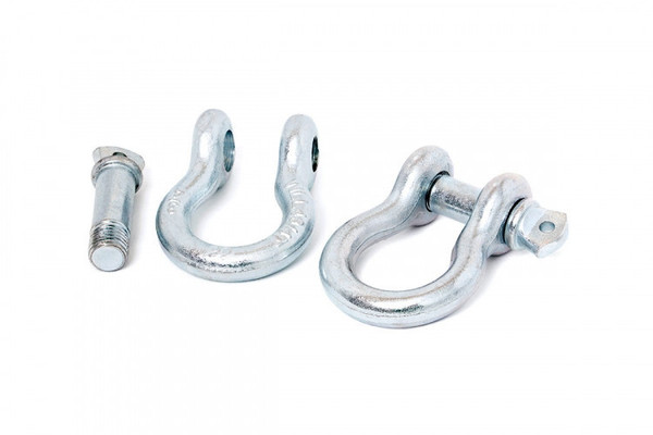 Ford Bronco / Bronco Sport D Ring Shackles - One Pair by Rough Country