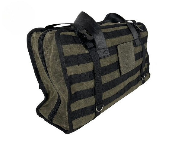 Ford Bronco Large Recovery Bag With Handle And Straps - 16 Waxed Canvas by Overland Vehicle Systems - 21179941