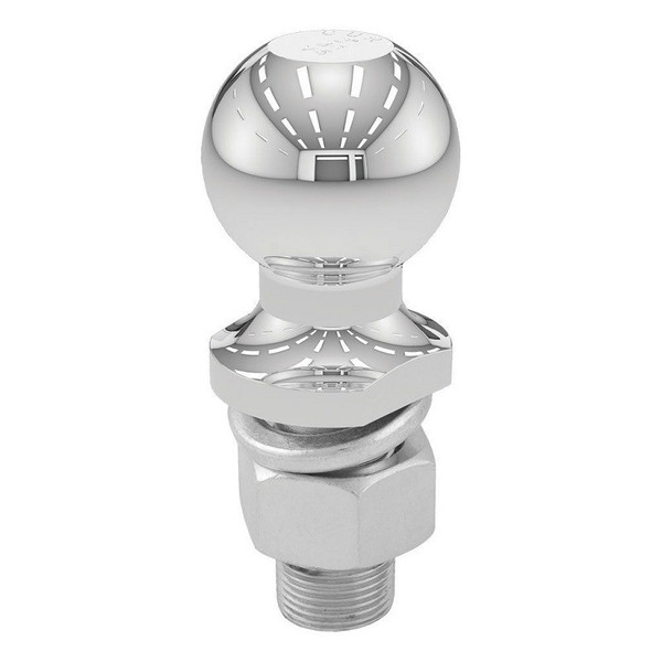 Ford Bronco / Bronco Sport 2" Chrome-Plated Trailer Ball with 1" X 2-1/8" Shank by Curt
