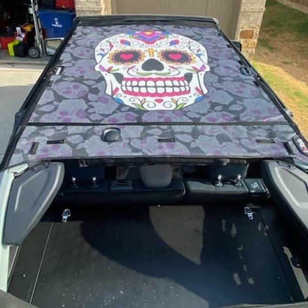 Ford Bronco Bimini Sun Shade "Sugar" by JTops