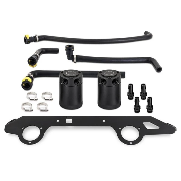 Ford Bronco Baffled 2.7L Oil Catch Can System by Mishimoto
