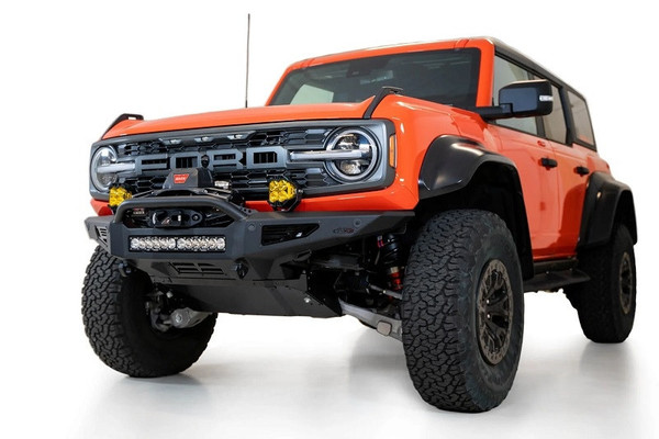 Ford Bronco Raptor Front Skid Plate | Rock Fighter & Bomber Bumpers by Addictive Desert Designs