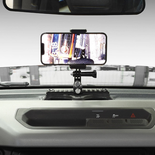 Ford Bronco Picatinny Rail with Phone Mount by IAG I-Line