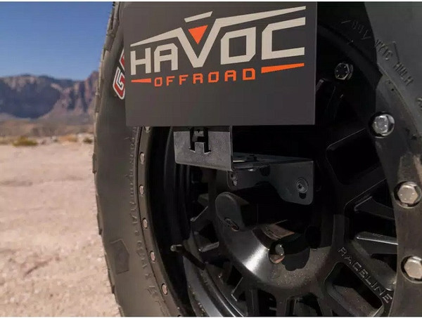 Ford Bronco Tag Relocation Bracket by Havoc