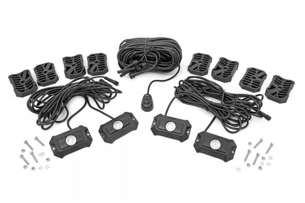 Ford Bronco LED Rock Light Kit (4 Piece Set) by Rough Country