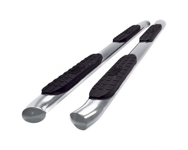 Ford Bronco 4 Door PRO TRAXX 4 Oval Nerf Step Bars Polished by Westin Automotive