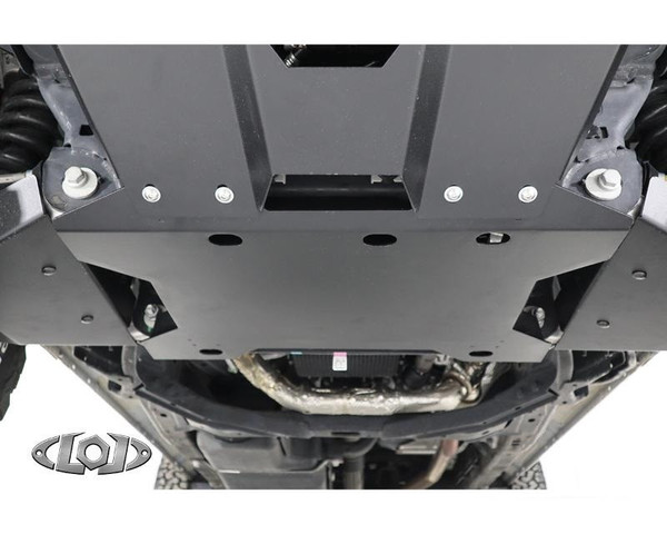 Ford Bronco Black Ops Front Differential Skid Plate Black Powder Coated by LoD Offroad