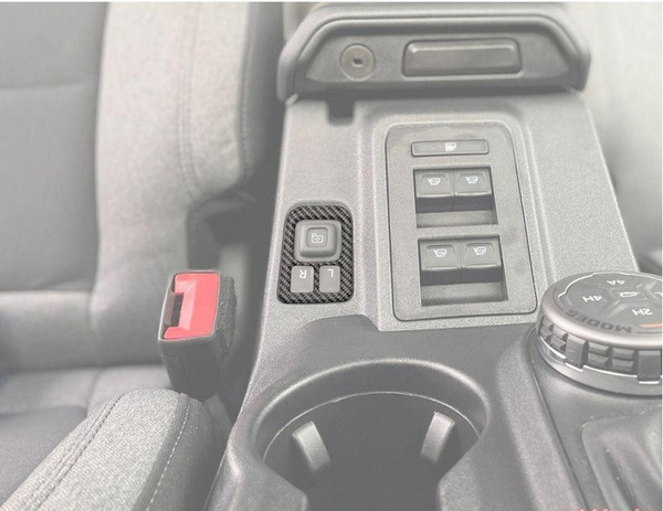 Ford Bronco Mirror Control Switch Accent Trim by Tufskinz - BRO030-DCF-XX