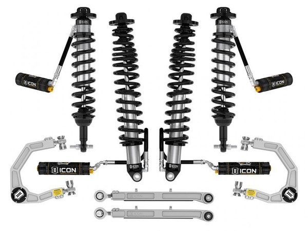 Ford Bronco Front and Rear Sasquatch 2-3" Lift Stage 6 Suspension System Billet by Icon Vehicle Dynamics