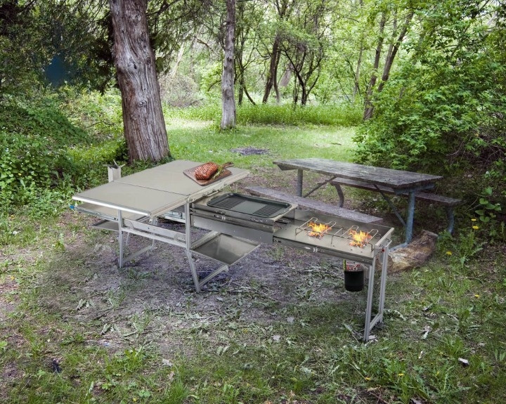 アウトドア寝具 coock Coody Familia AirTent 17.2 Forest Green (2-10 Person)+ RBM Wood Stove