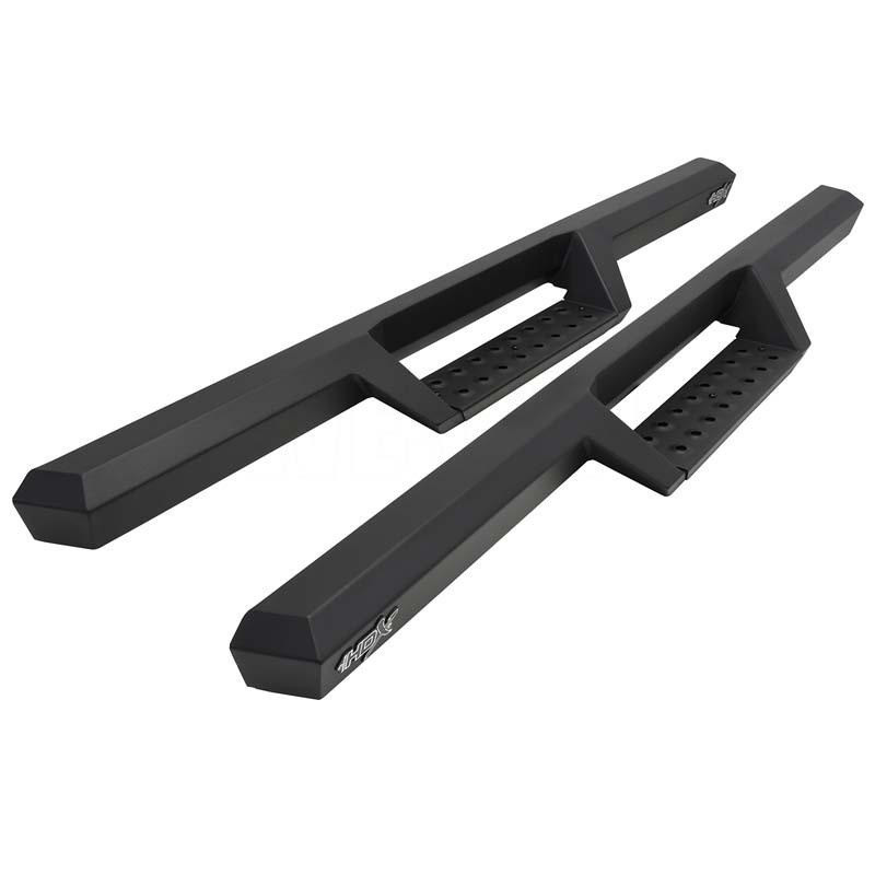 Ford Bronco 2 Door HDX Drop Nerf Step Bars Textured Black by