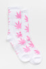 Pink Weed Socks