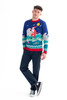 Surfin' Santa Christmas Sweater