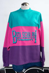 Vintage Beta Sigma Phi Color Block Sweatshirt (sz. X-Large)