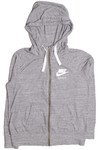 Gray Nike Full Zip Hoodie 9258