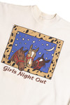 Girls Night Out Horses Sweatshirt 9294