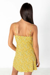 Sunflower Crochet Trim Dress