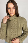 Green Fisherman Sweater 1125