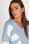 Distressed Cloud Sweater