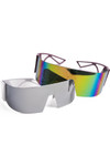 Wraparound Shield Sunglasses