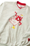 Vintage Holiday Goose Patch Sweatshirt (1990s)