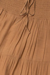 Clay Smocked Waist Maxi Skirt