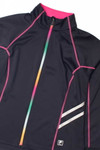 FILA Sport Rainbow Zipper Pink Stitch Lightweight Jacket