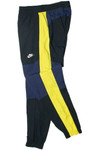 Nike Black Navy And Yellow Track Pants 1173