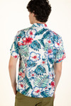 Red Hibiscus Shirt