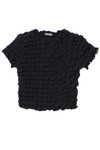 Black Bubble Tee