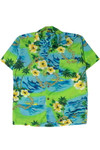 Floral Wave Roundy Bay Hawaiian Shirt