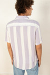 Lilac Stripe Woven Shirt