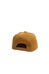 Camel Solid Snapback Hat