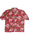 Vintage Red Uke Hawaiian Shirt