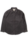 Charcoal Corduroy Button Down Shirt