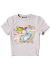 Gray Cherub Tee