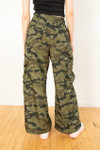 Wide Leg Camo Utility Pants